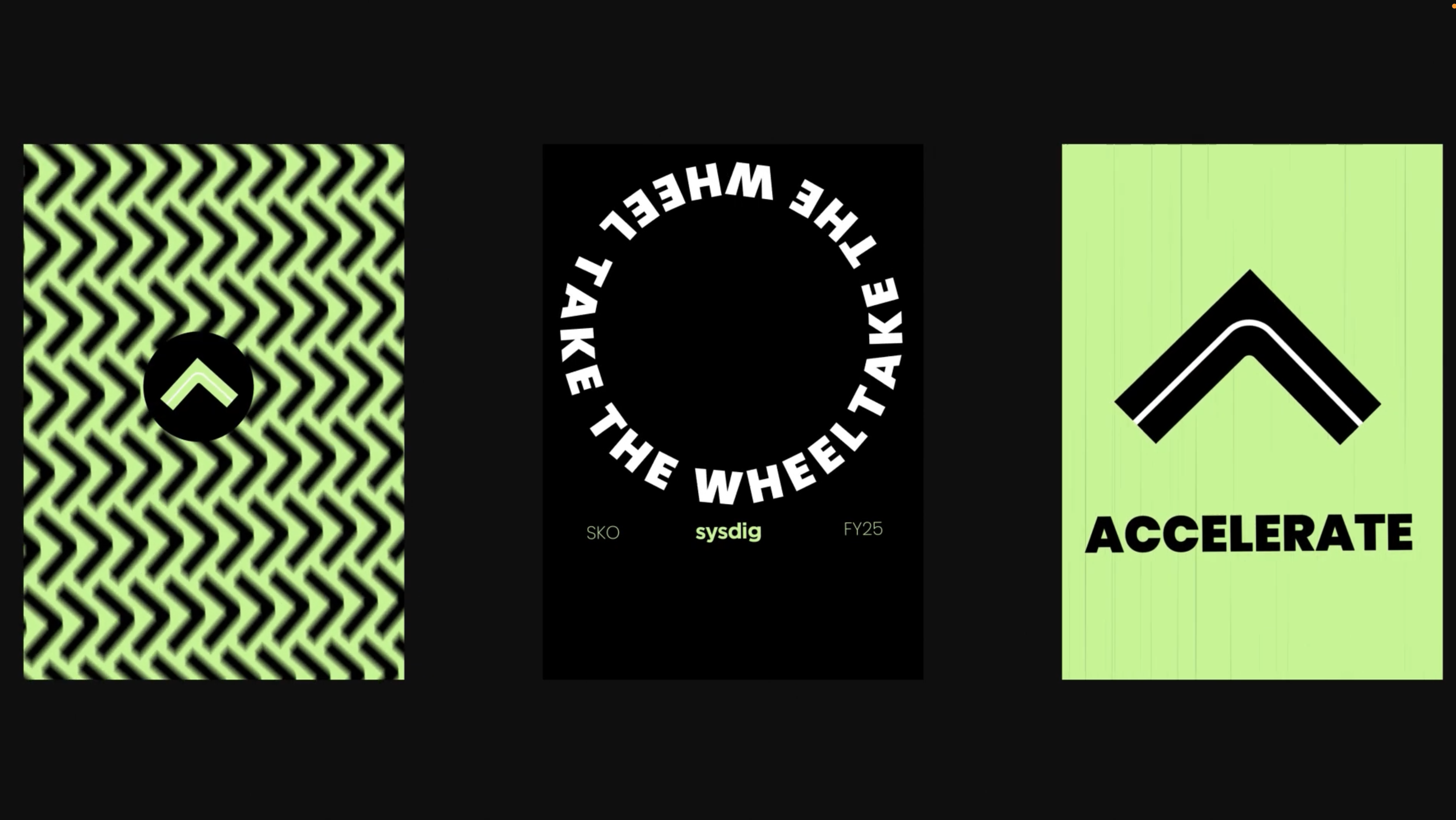 A FLANK video and motion preview with three green and black frames.